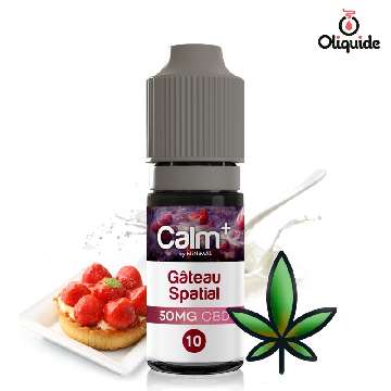 Gâteau Spatial de la collection Calm+ E-Liquide CBD 
